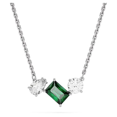 Swarovski Mesmera Anhänger, Rhodinierte Damenhalskette mit Strahlenden Swarovski Kristallen im Sale